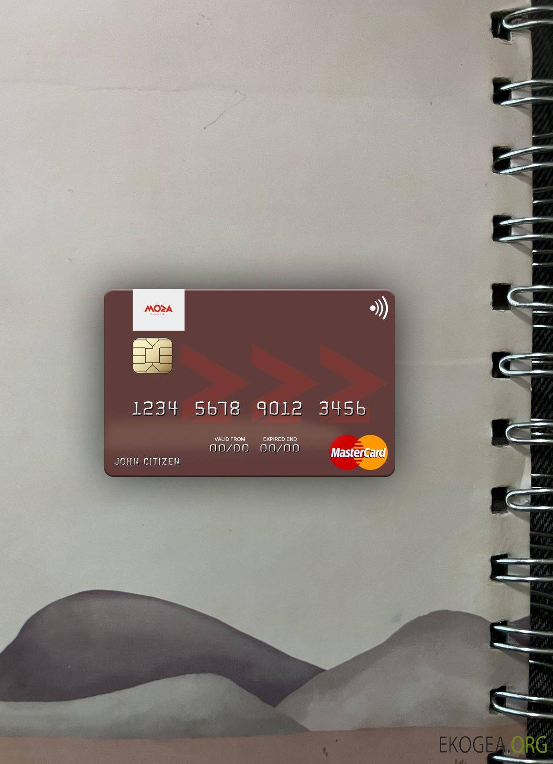 Mozambique Banco Moza mastercard photolook recto